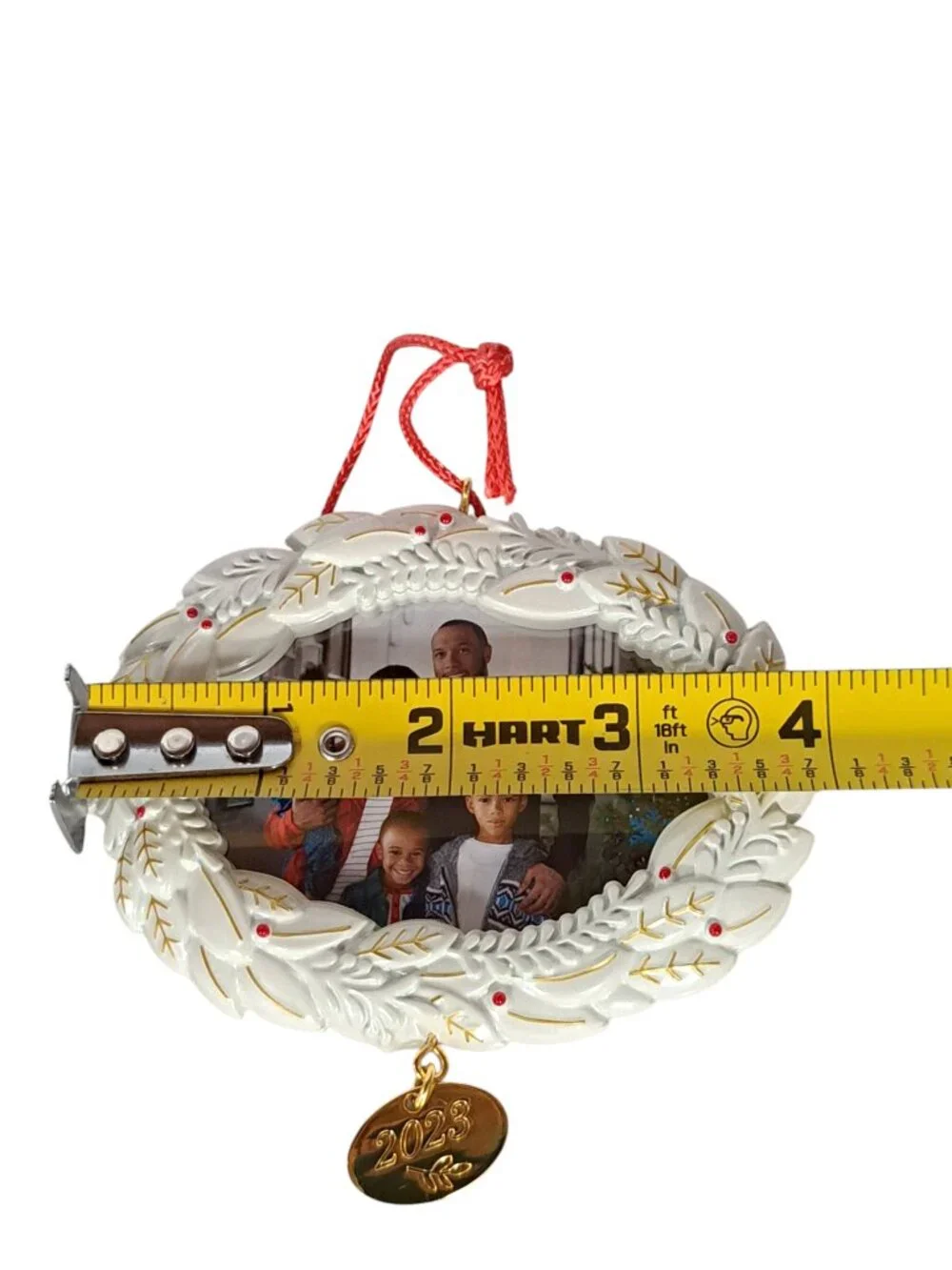 Hallmark Keepsake 2023 A BEAUTIFUL YEAR Picture Holder Frame Christmas Ornament